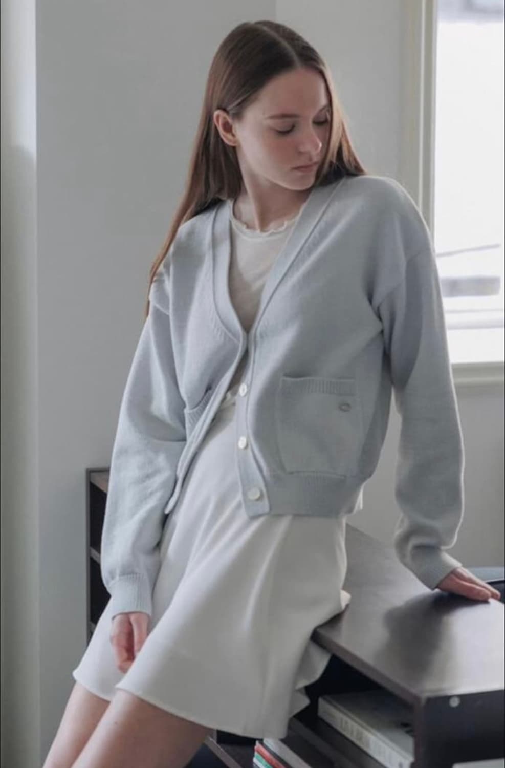 타낫 t/t Flare skirt ivory/medium 상품이미지1