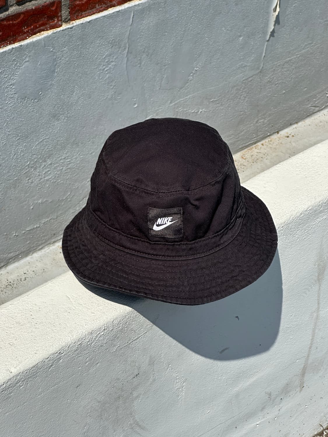 [L-XL] 나이키 로고 블랙 버킷햇 모자 상품이미지1