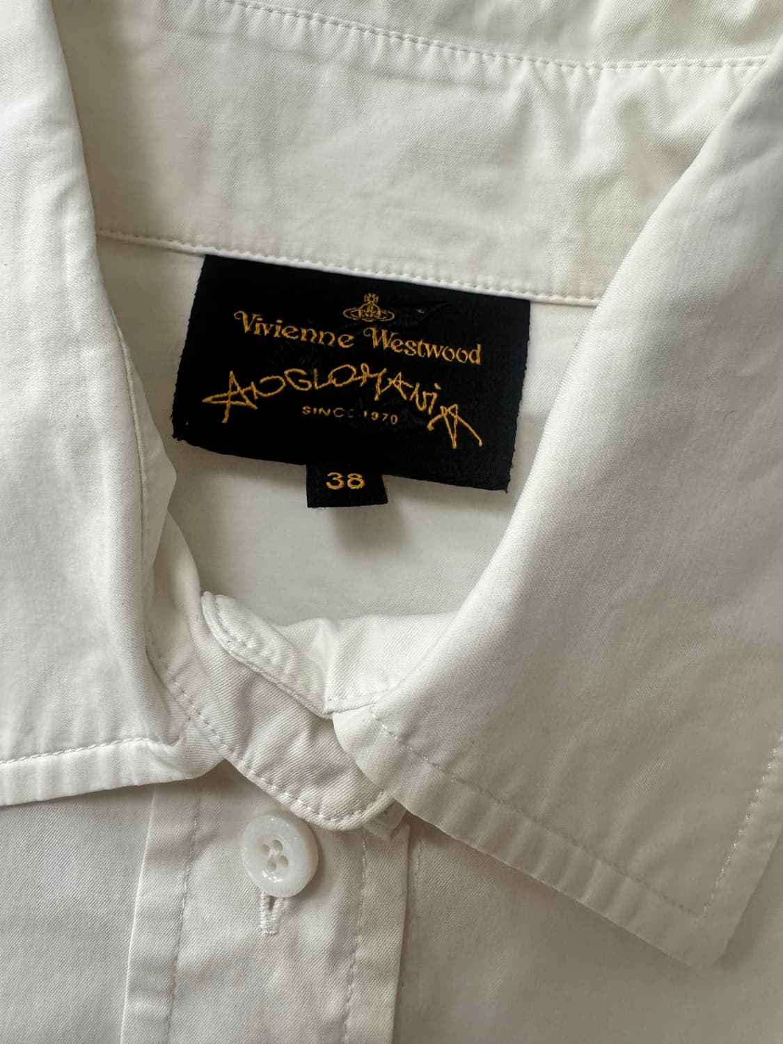 비비안웨스트우드 orb화이트 셔츠 상품이미지4