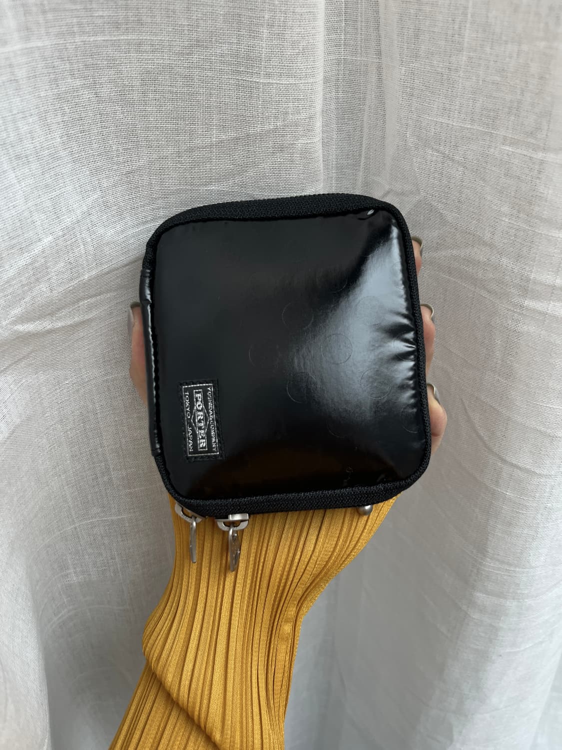 Porter 포터 도트 지갑 블랙 상품이미지6