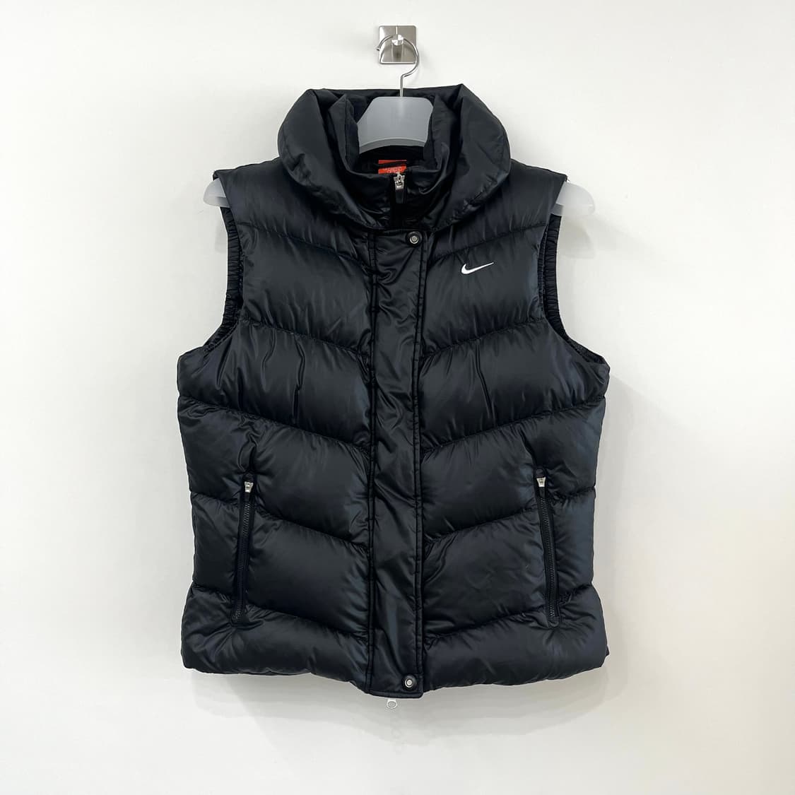 나이키 스우시 오리털 덕다운 블랙 패딩 조끼 상품이미지2