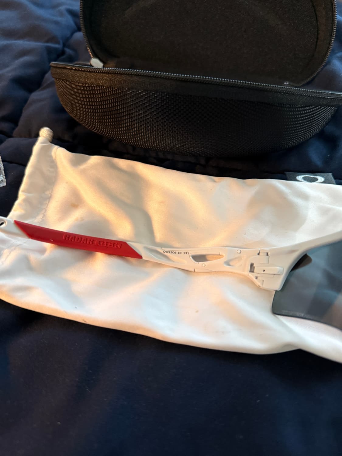 오클리 레이다락 화이트 레드 상품이미지9