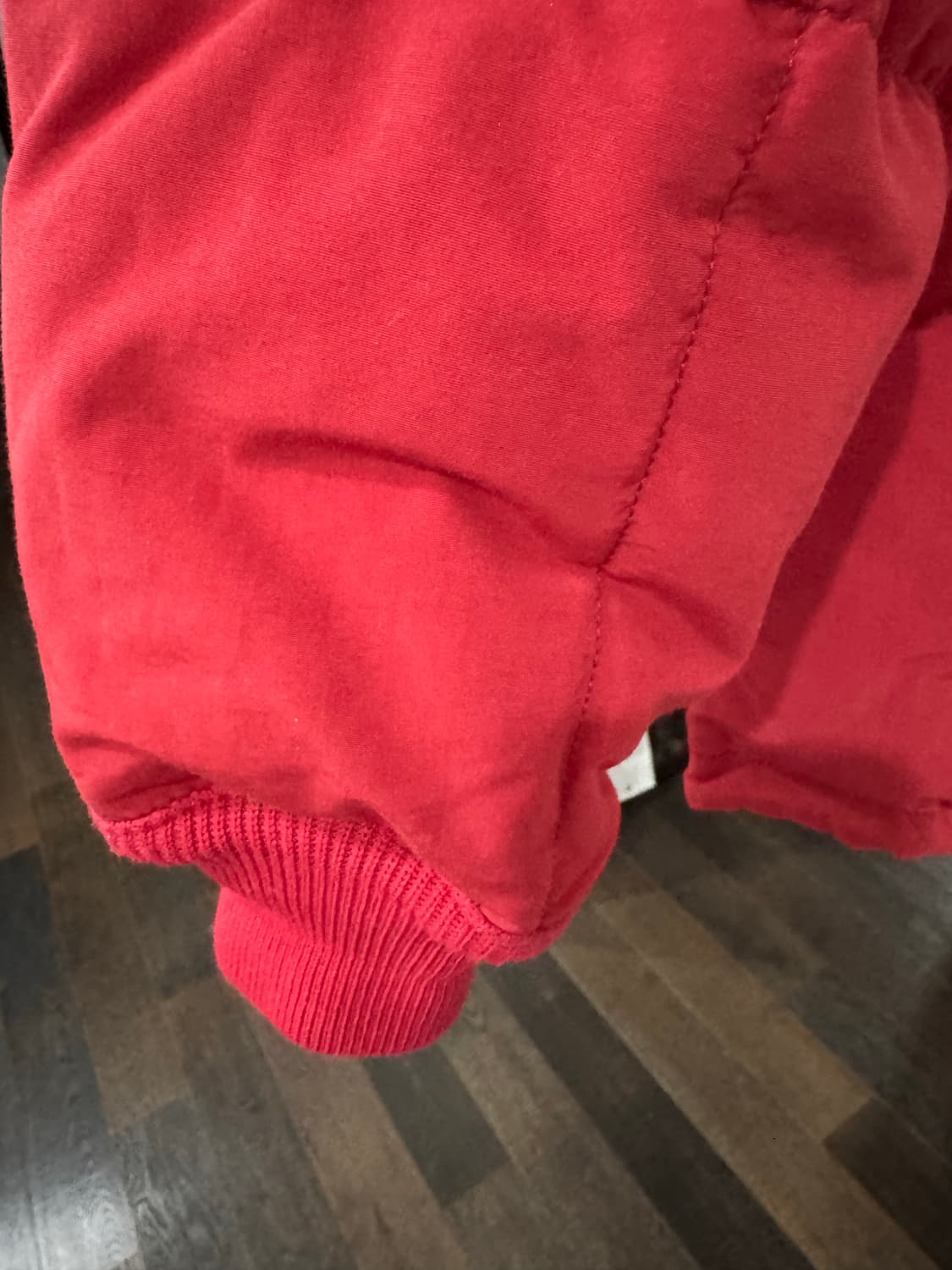 리얼맥코이 후드다운 카라코람 레드 44 상품이미지3