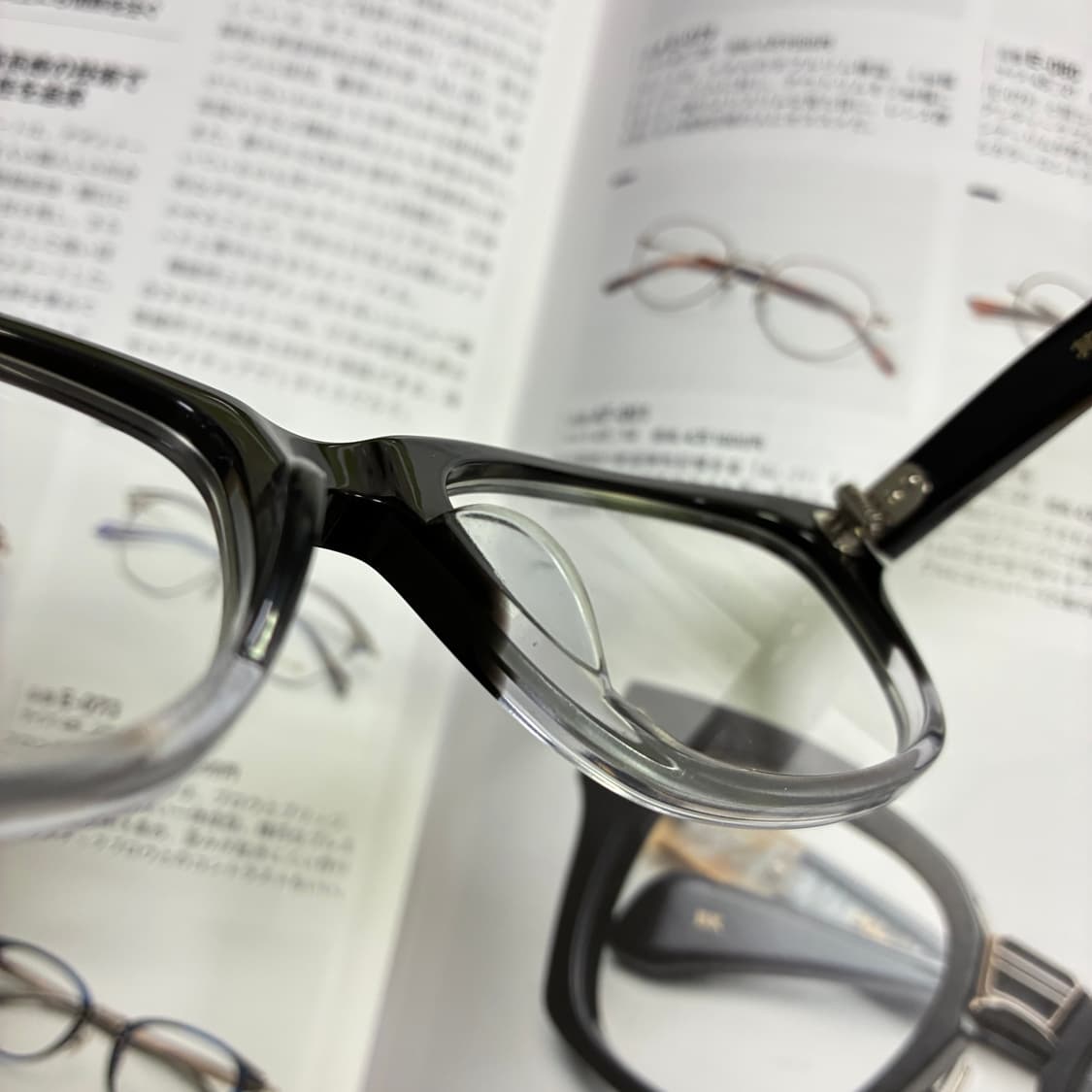 角矢甚治郎作 카도야 진지로 사쿠 일본 장인 셀룰로이드 뿔테 안경 상품이미지9