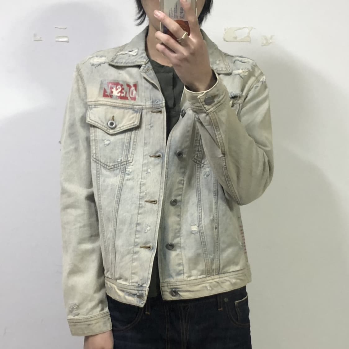 디젤 디스트로이드 데님자켓  상품이미지3
