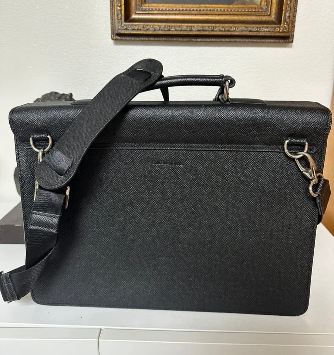 엠비지오네 서류 가방, 브리프케이스 블랙 팝니다 상품이미지3