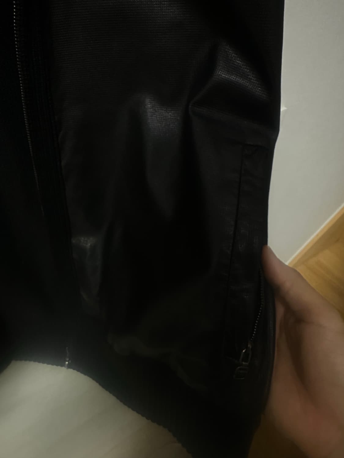 페라가모 레더 아우터 자켓 XL 상품이미지4