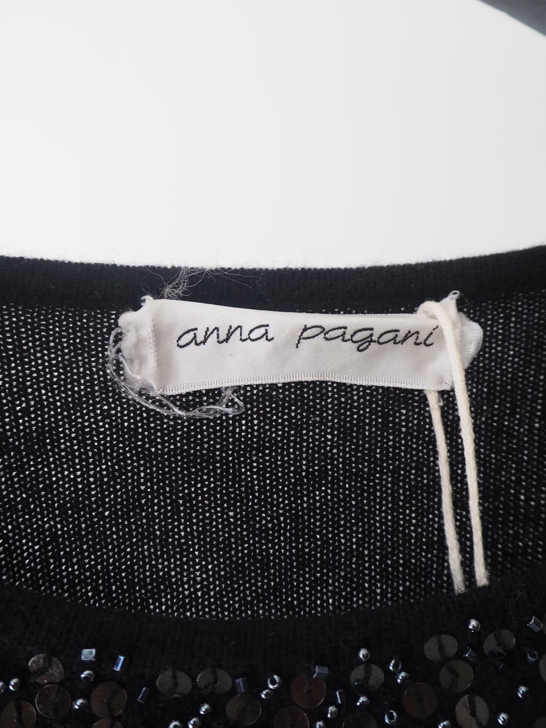 anna pagani sequin cashmere knit  상품이미지5