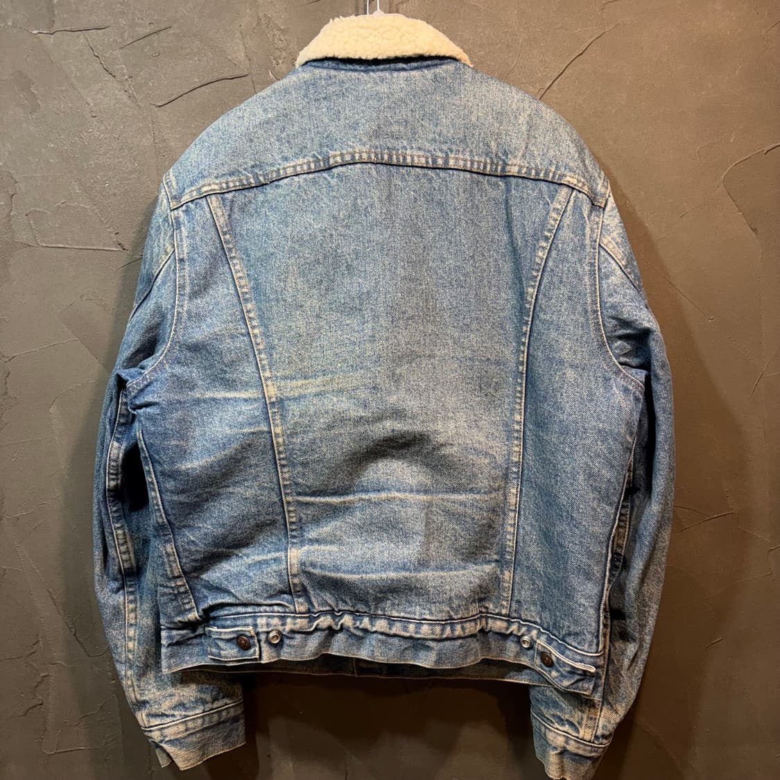 [42] LEVI's 리바이스 USA 데님 쉐르파 자켓 상품이미지4