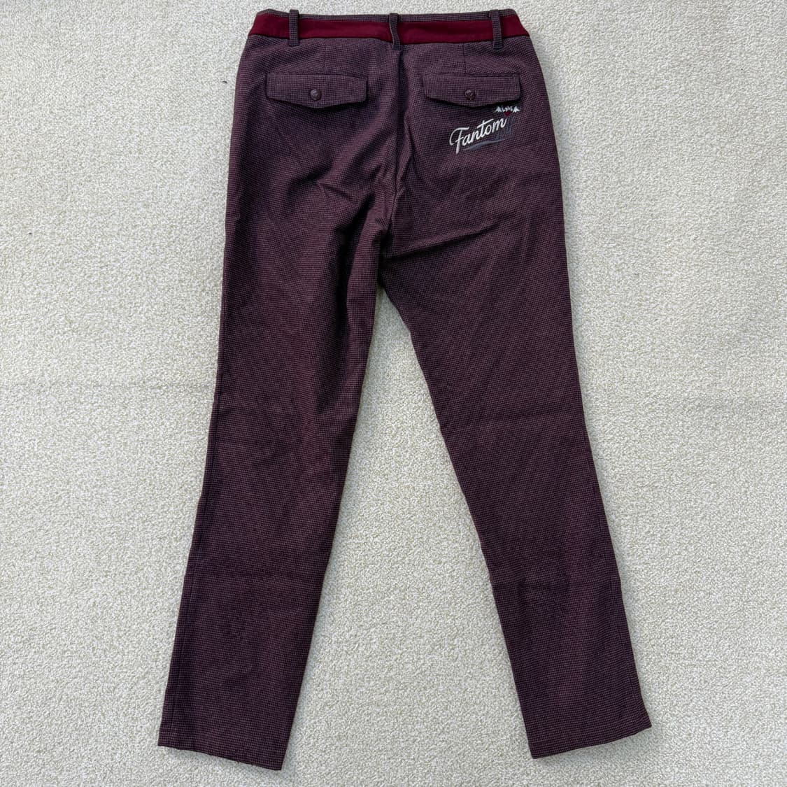 [67] 팬텀 골프웨어 여성 체크 바지팬츠 1223T1 상품이미지2
