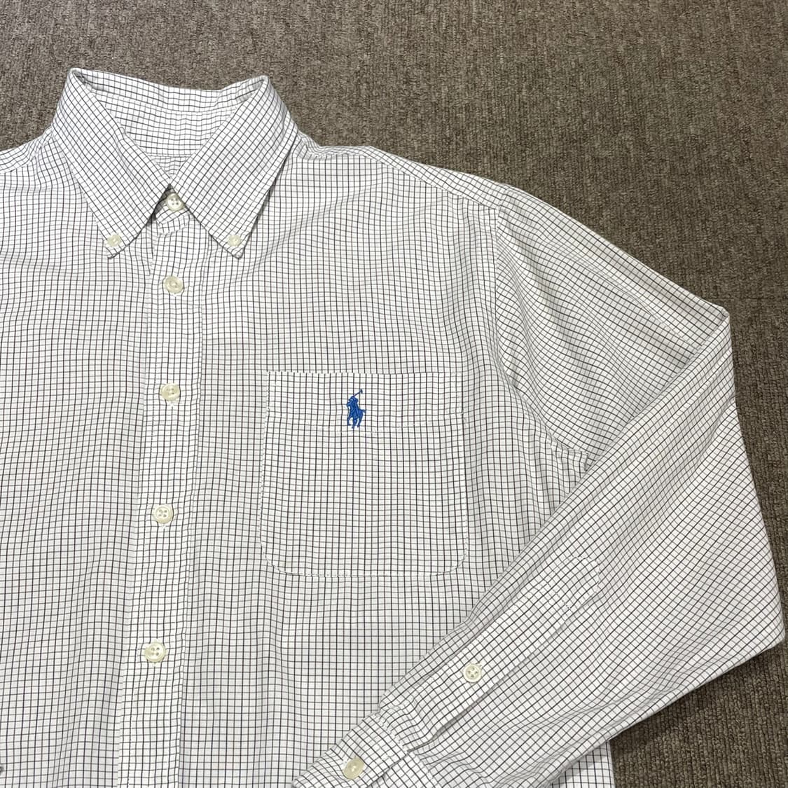 (M) POLO 폴로 랄프로렌 체크 셔츠 상품이미지5