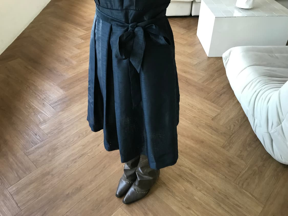 vintage strap navy one-piece 상품이미지7