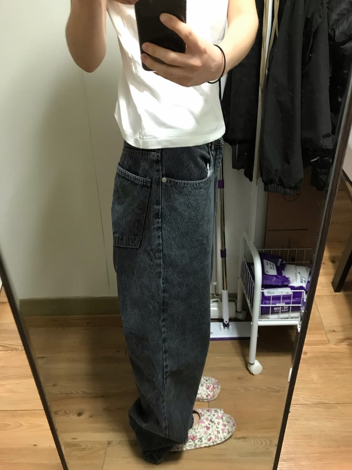 흑청 팬츠 상품이미지2