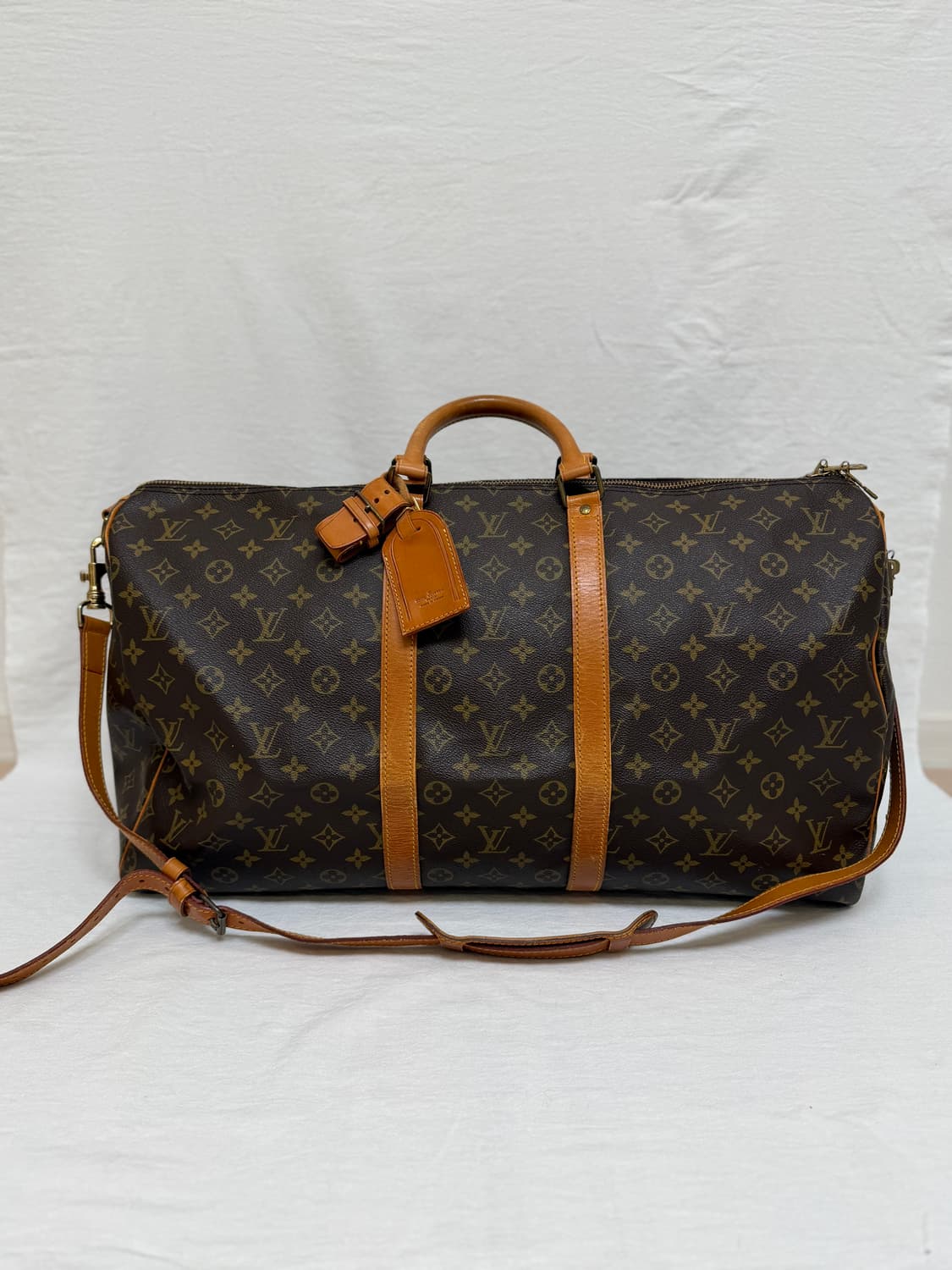 루이비통 키폴55 반둘리에 모노그램 여행 골프가방  보스턴백 상품이미지1