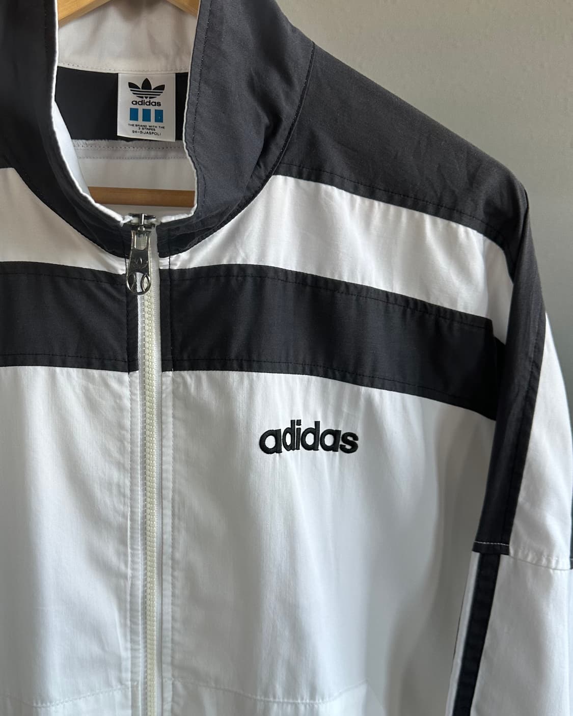 [L]아디다스 90s JPN 올드스쿨 오레오 바람막이 상품이미지6