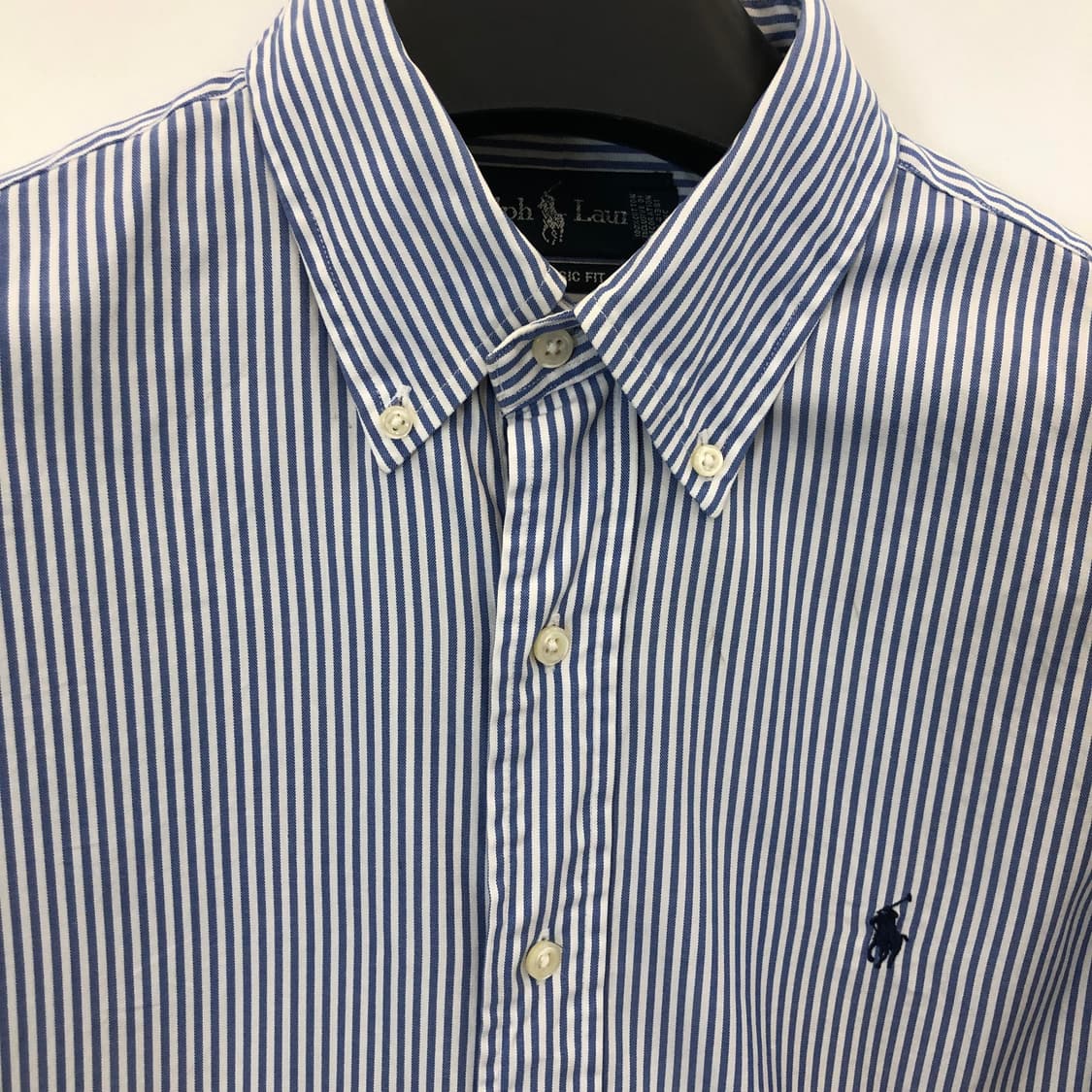 폴로 랄프로렌 블루 스트라이프셔츠 32/33 상품이미지2