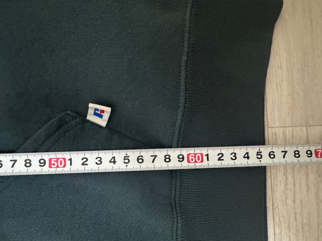 90s russell hoodie sage green 상품이미지8