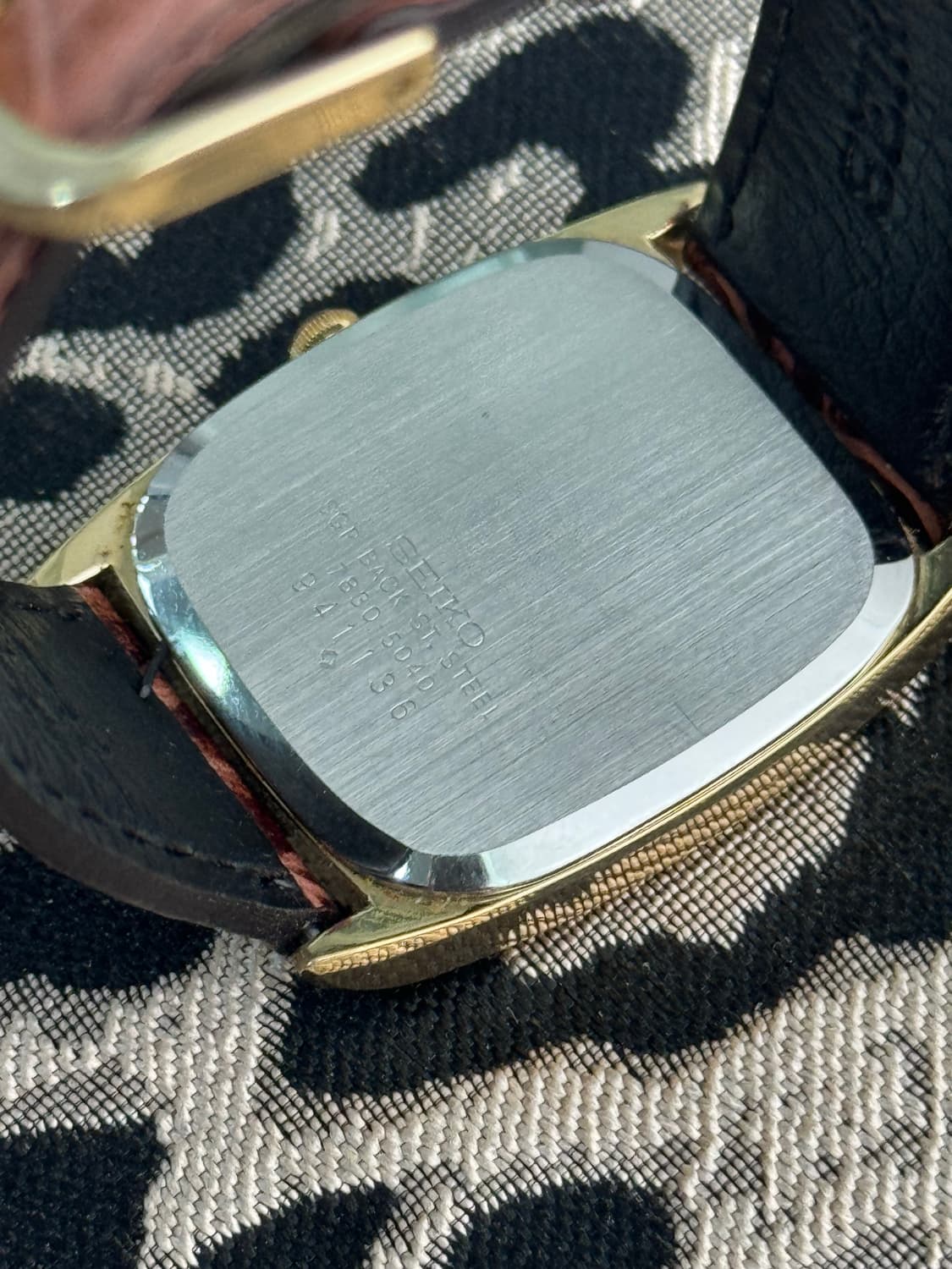 80s 빈티지 세이코 탱크 골드 상품이미지7