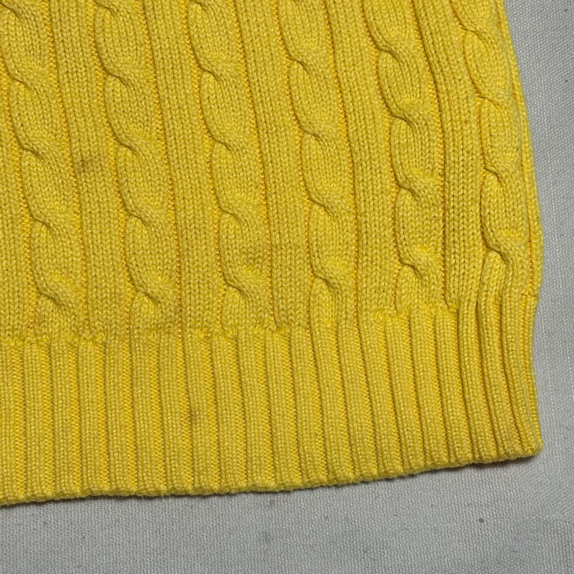 L 폴로랄프로렌 여성용 코튼 라운드넥 케이블 니트 상품이미지6