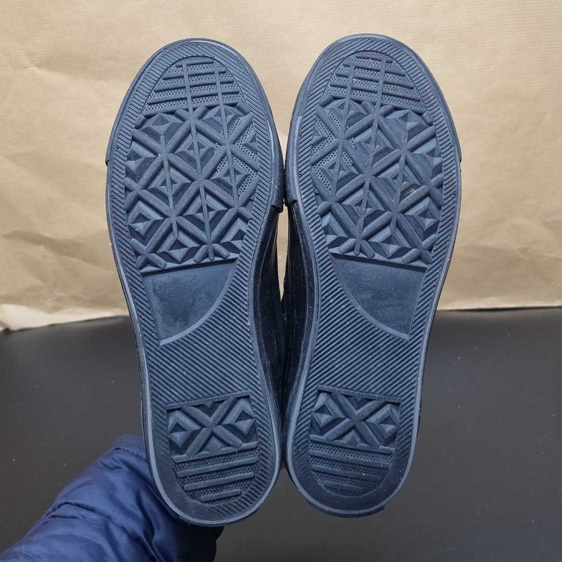 컨버스 올스타 올블랙 스니커즈 235 상품이미지3