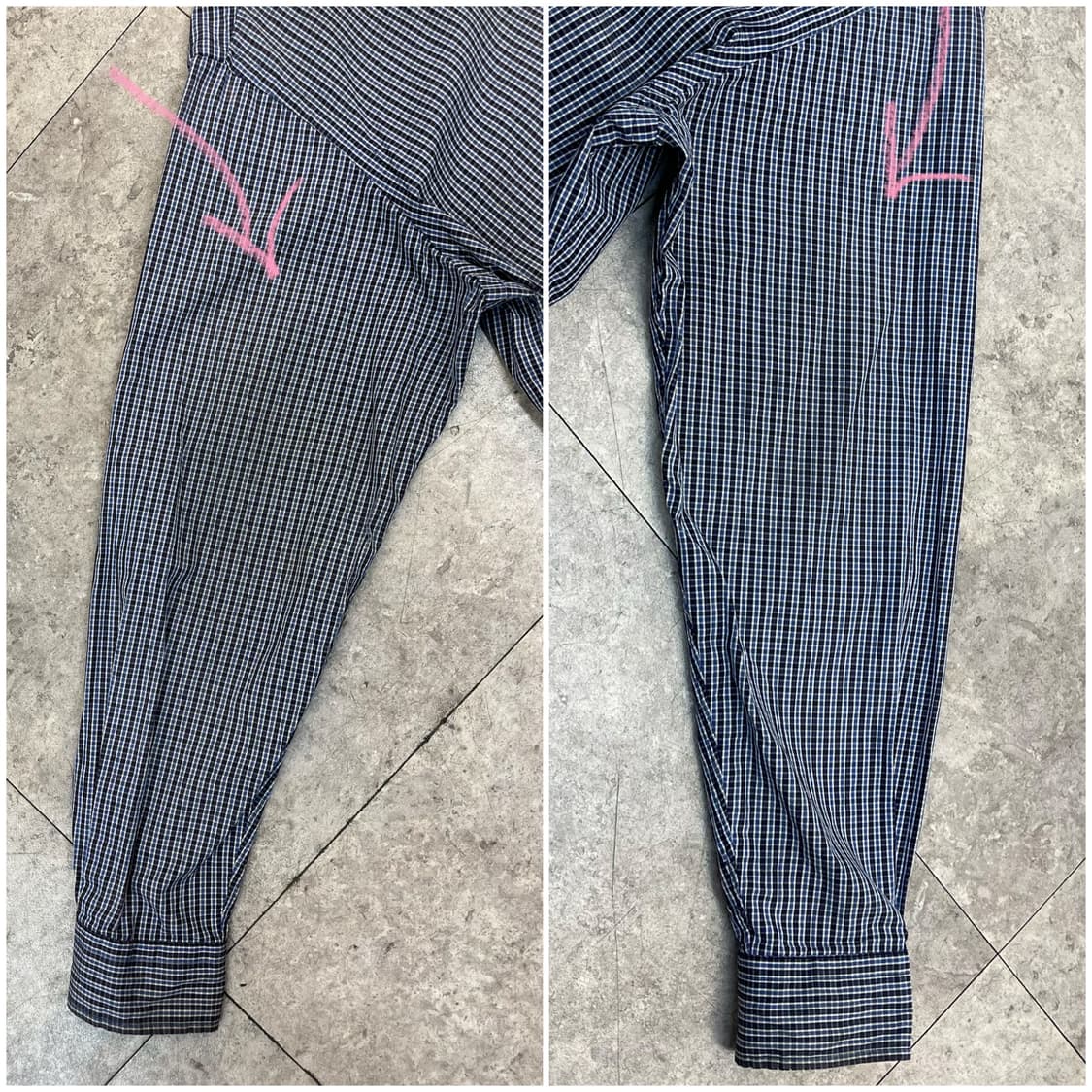 폴로 랄프로렌 체크 셔츠 네이비 95 #csz3082 상품이미지7