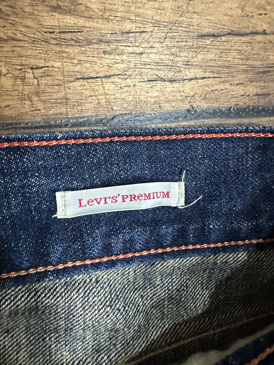 리바이스 프리미엄 LEVIS PREMIUM 진청 데님 팬츠 34인치 상품이미지10