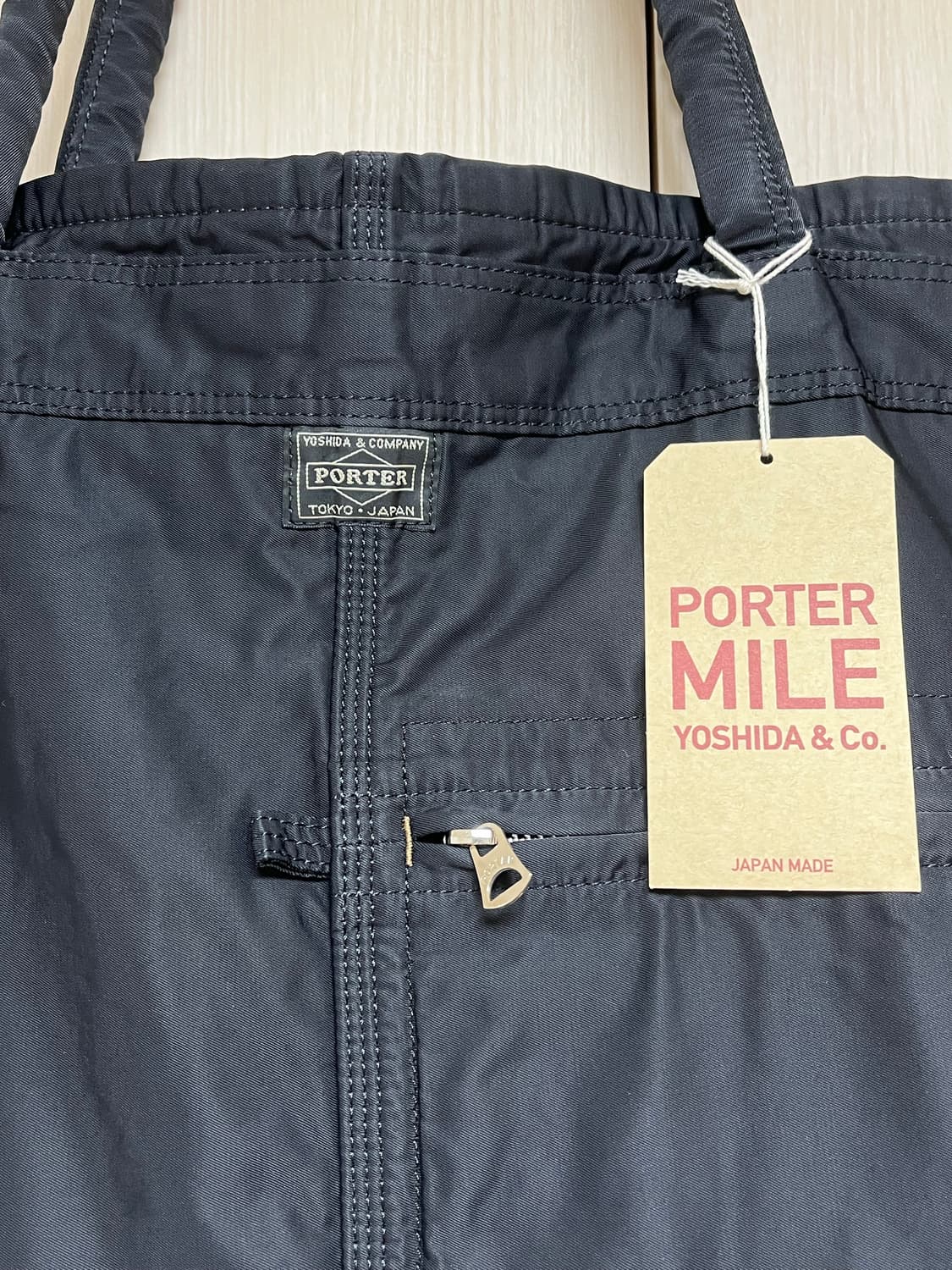 포터 porter 마일 토트백 블랙 새제품 상품이미지2