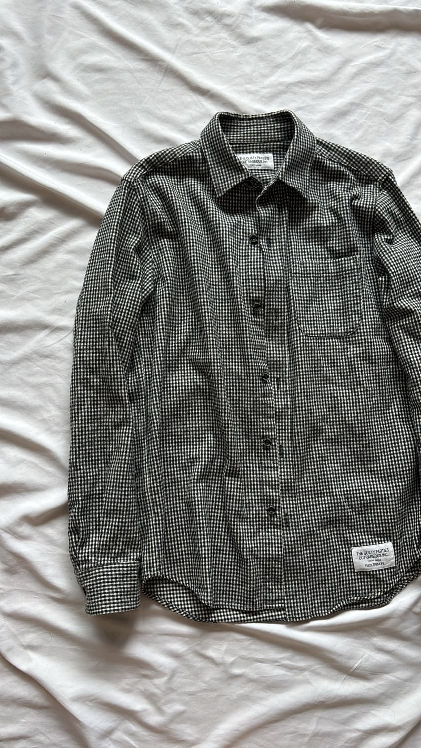 15SS Checker Shirts 상품이미지4