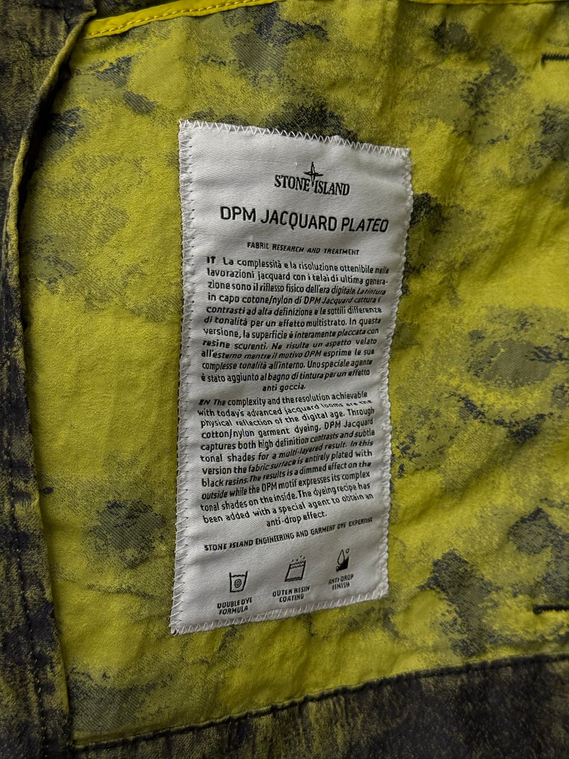 [M] 스톤아일랜드 DPM 자카드 오버셔츠 자켓 상품이미지5