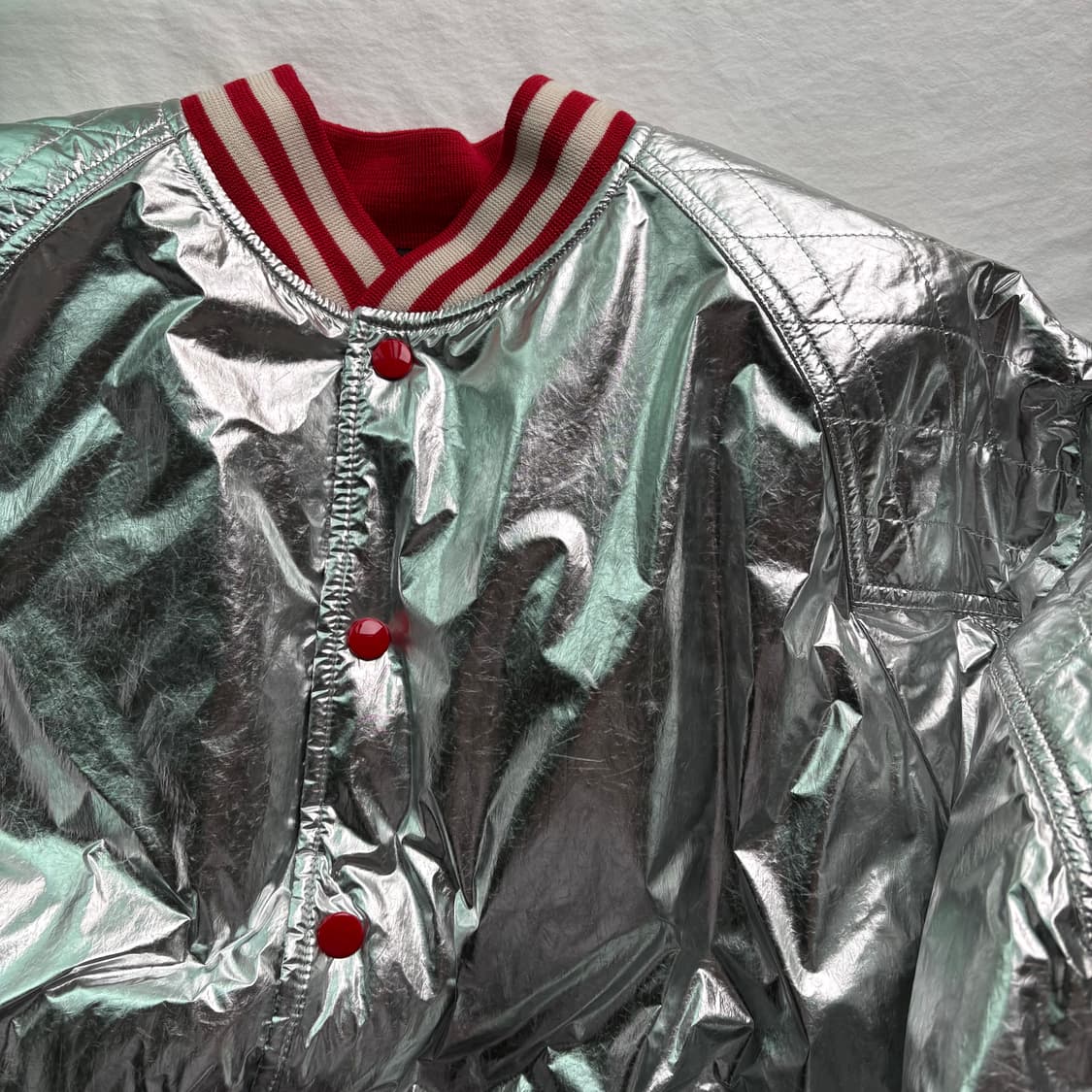 [46] 셀린느 실버 봄버 자켓 상품이미지2