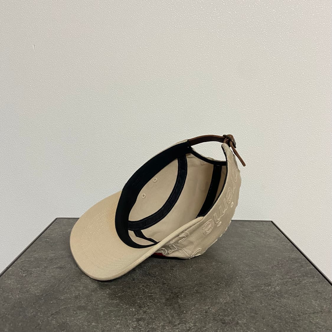 (OS) 슈프림 박스로고 캠프캡 모자 워시드 탄 상품이미지6