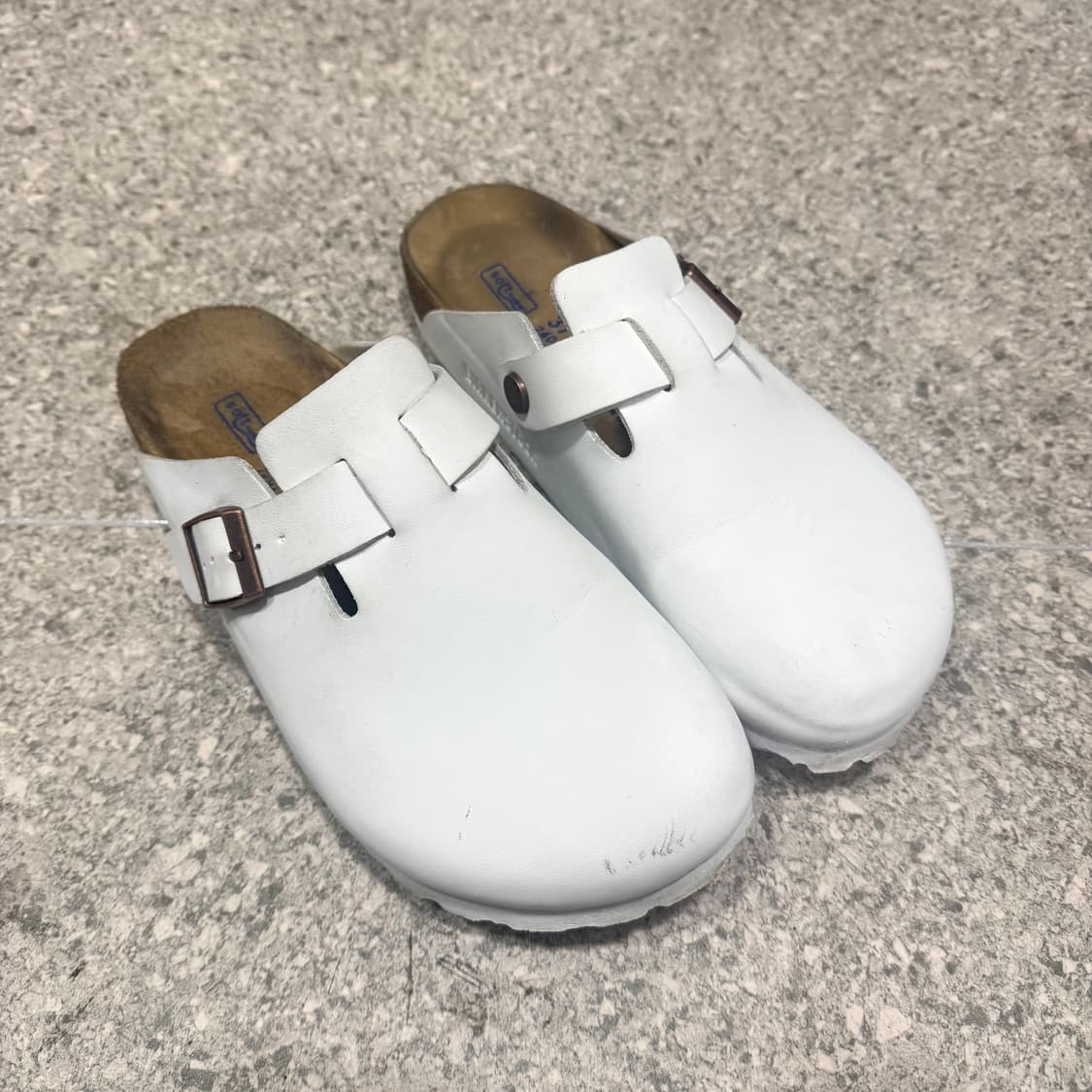 (37) 버켄스탁 보스턴 화이트 상품이미지1