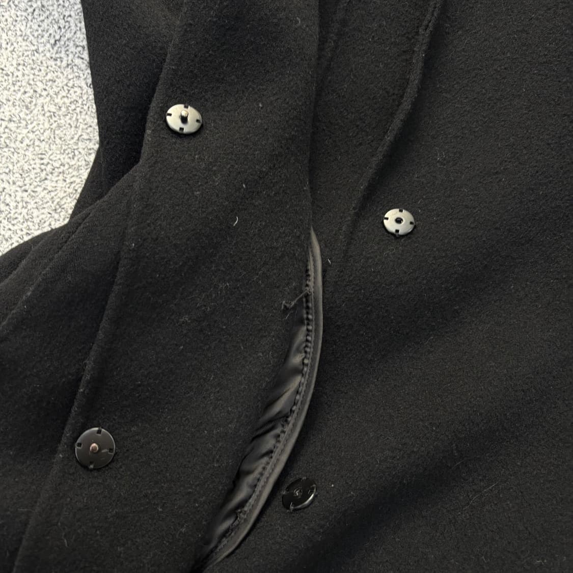 1 오즈세컨 울코트 롱코트 0316J 상품이미지5