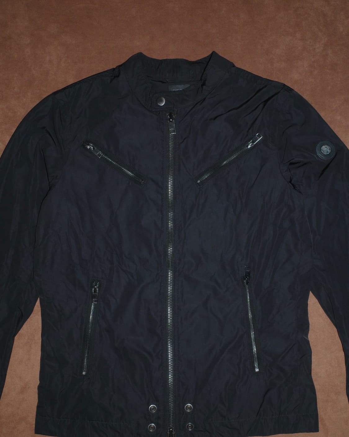 디젤 멀티 ZIP 바이커 나일론 자켓 상품이미지4