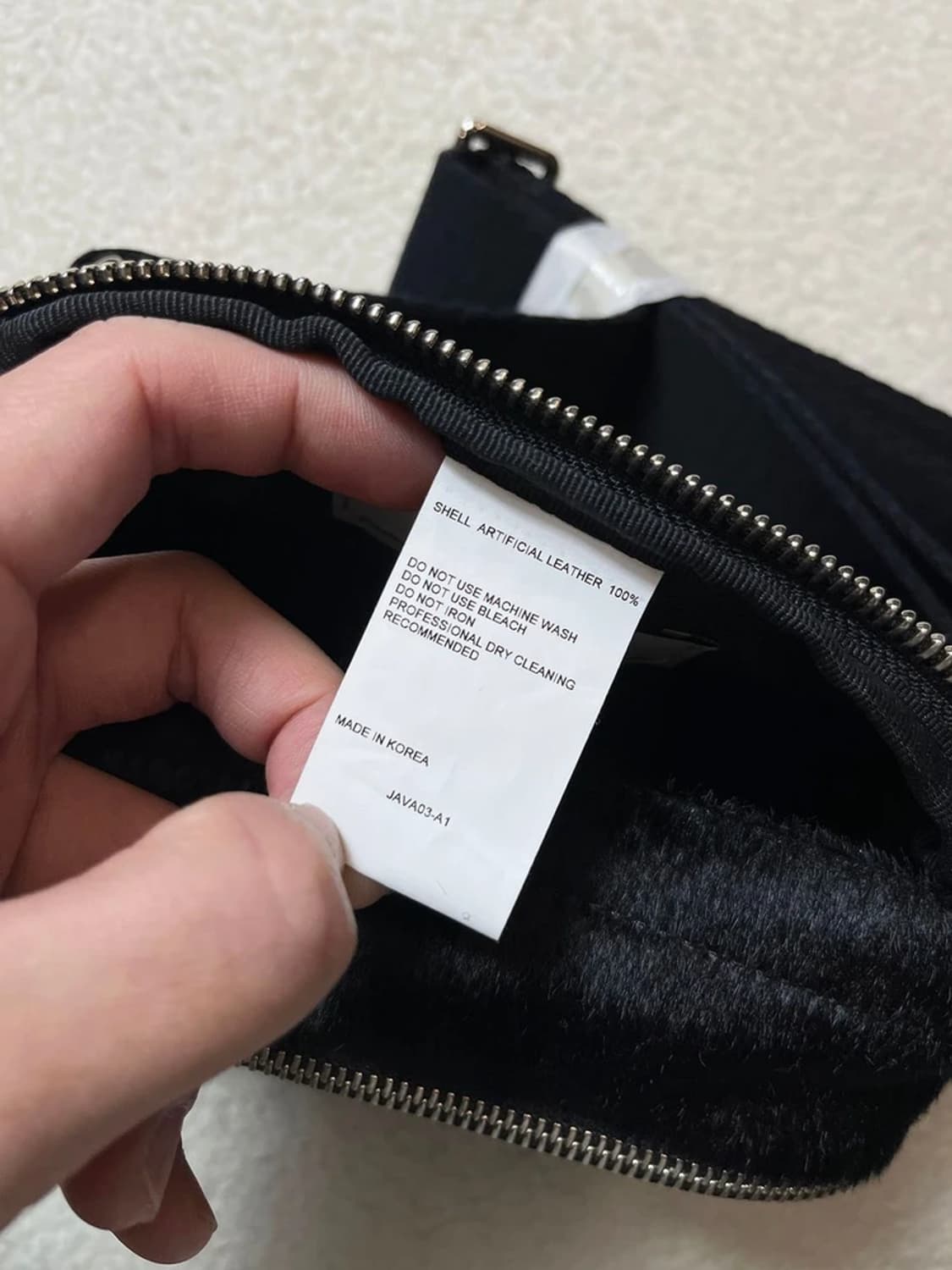 비바스튜디오 20AW 카프 레더 송치 미니 크로스백 A1693 상품이미지9