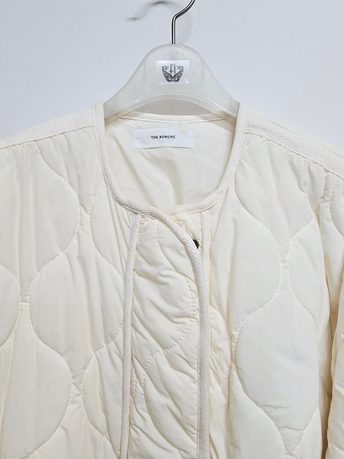 The nomore 아이보리 퀼팅 자켓 상품이미지2