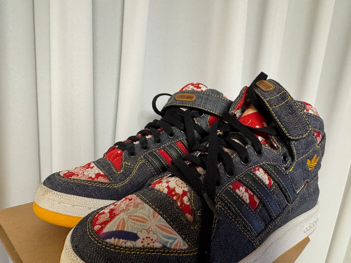 [245] 프랑스구매 아디다스 2007 마테리얼오브더월드 재펜 포럼 미드 상품이미지5