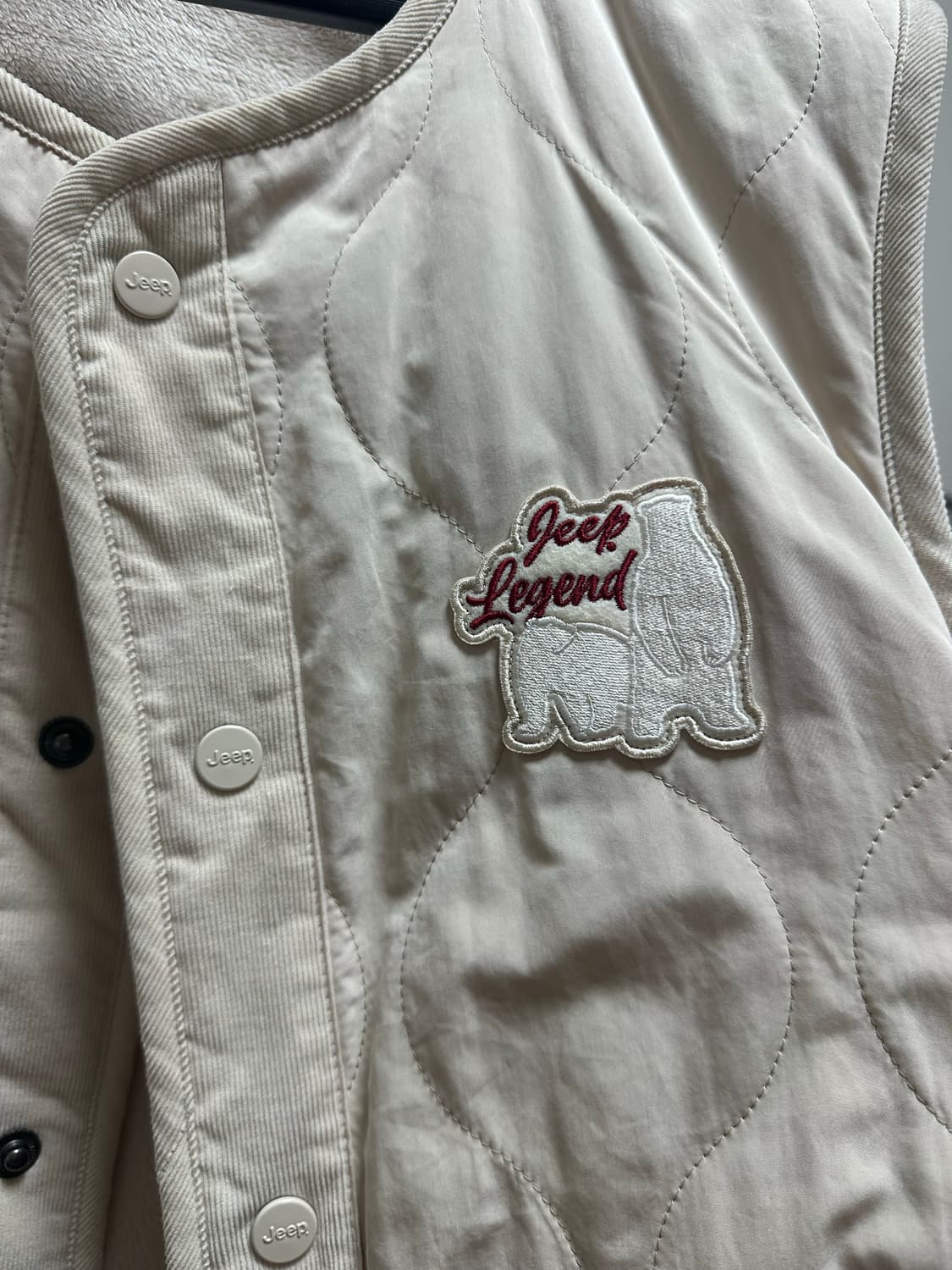 Jeep 양면 리버시블 조끼 M 상품이미지3