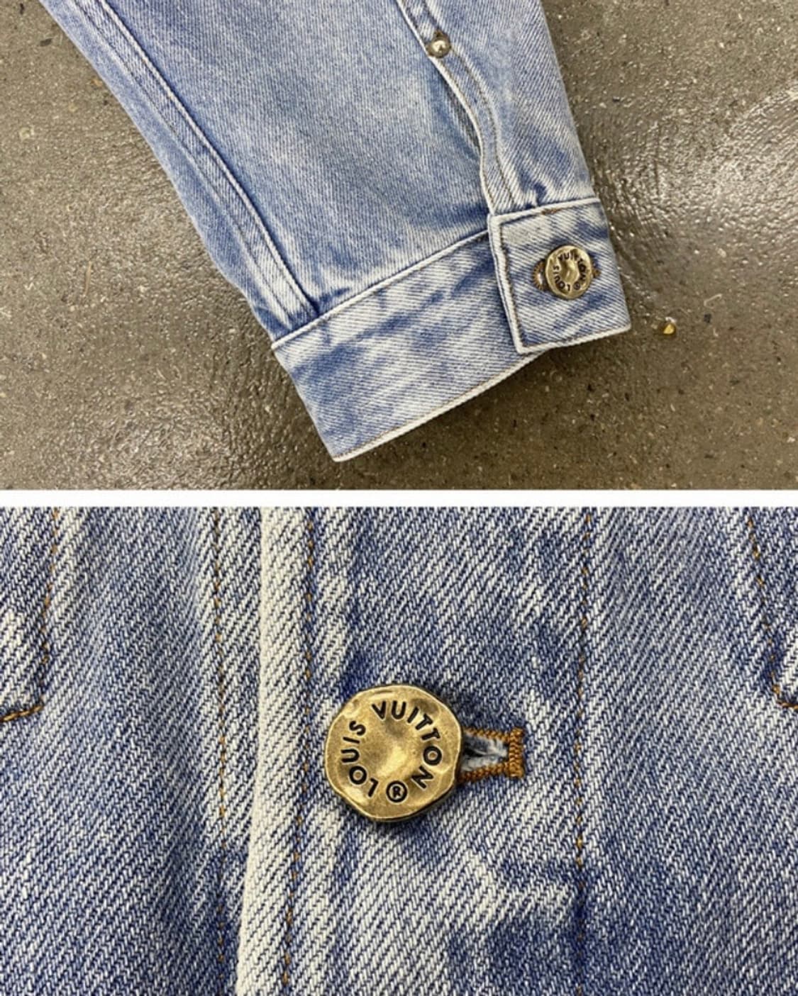 루이비통 21FW 스테이플스 에디션 DNA 데님 자켓 상품이미지5