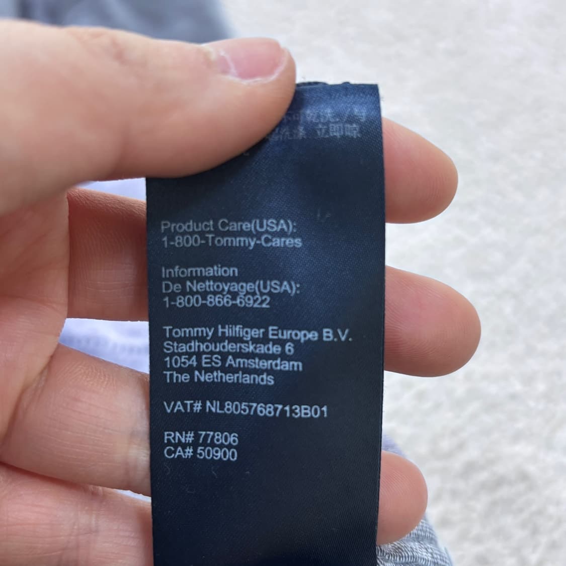 L 타미힐피거 레귤러핏 반팔 티셔츠 0413E 상품이미지5