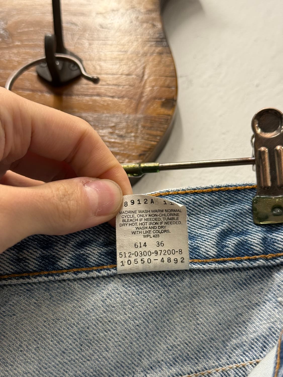 28.5) Levi’s 550 Relaxed Fit Tapered Leg 상품이미지9