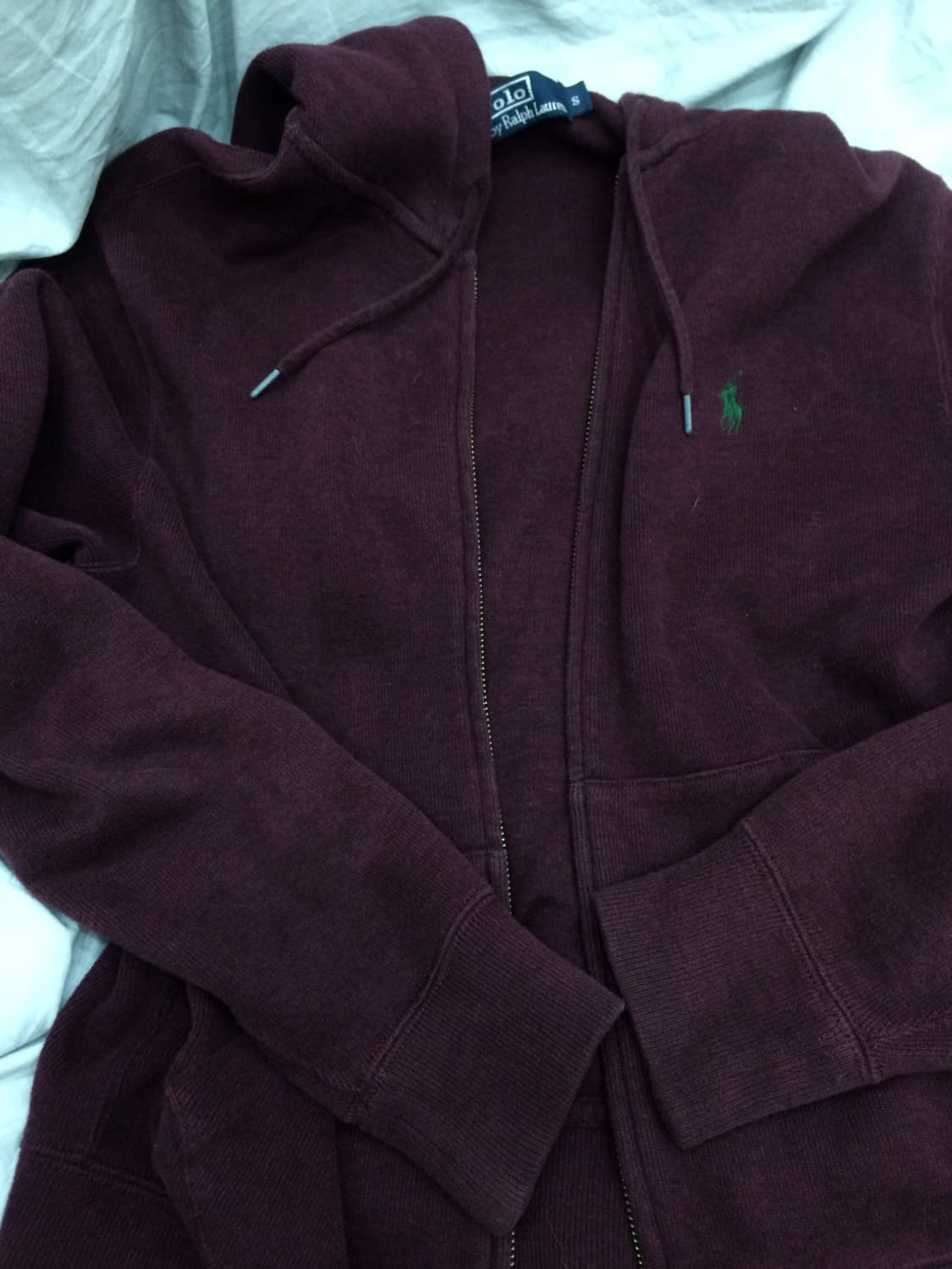 폴로 랄프로렌 니트 집업 후드 집업 vintage 상품이미지5