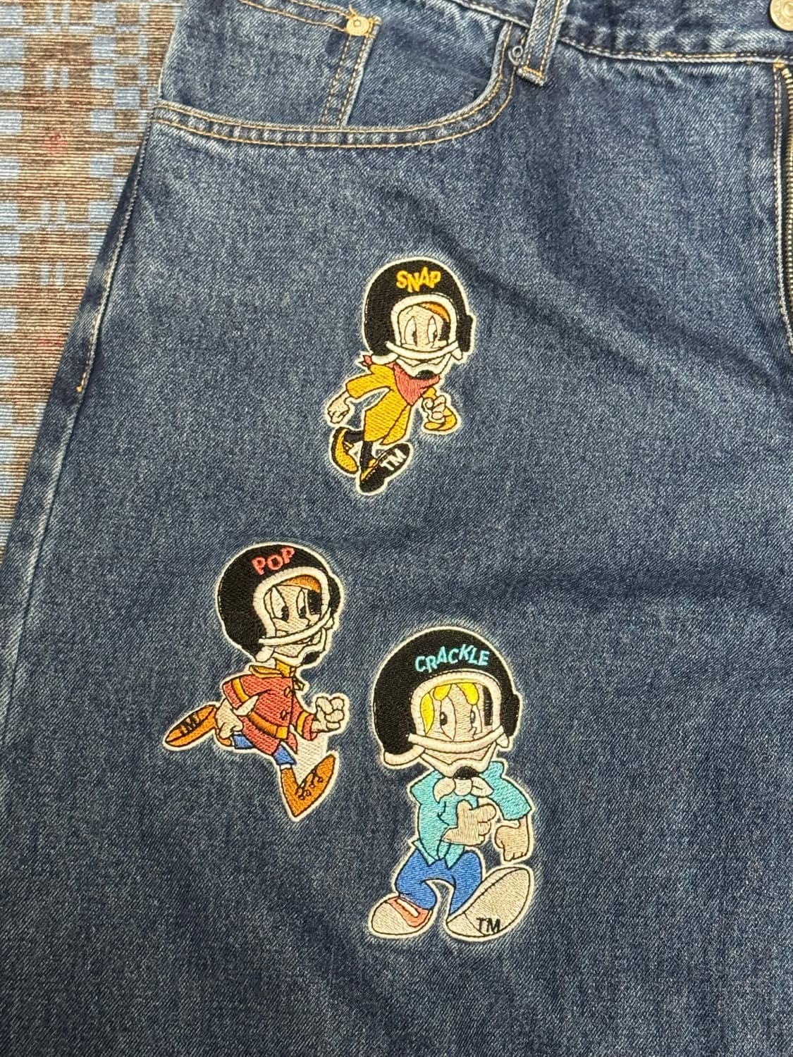 WKNDRS 위캔더스 진청바지 상품이미지3