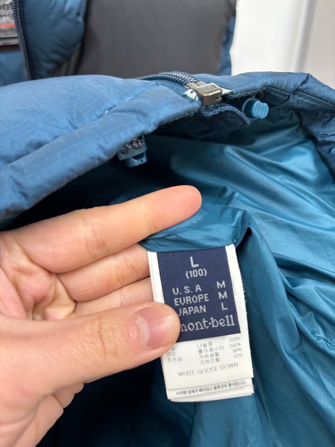 몽벨 다운패딩 조끼 상품이미지5