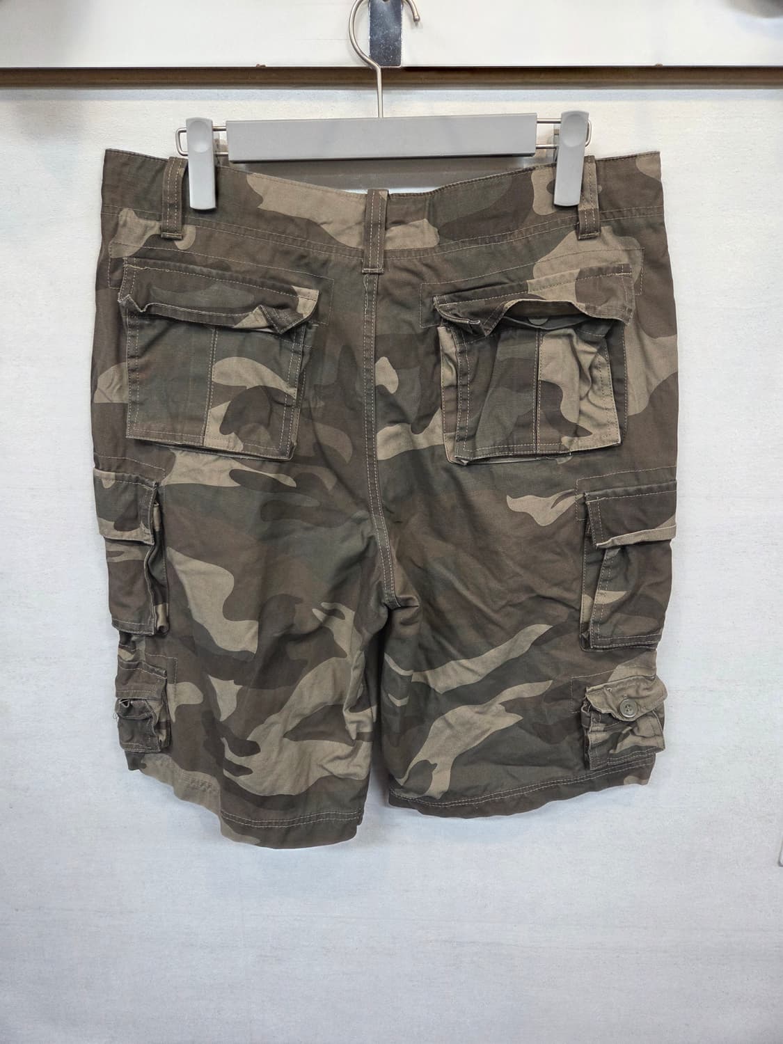 K.two.hollis 빈티지 멀티포켓 카모 카고 반바지 xl 대략 34 상품이미지2