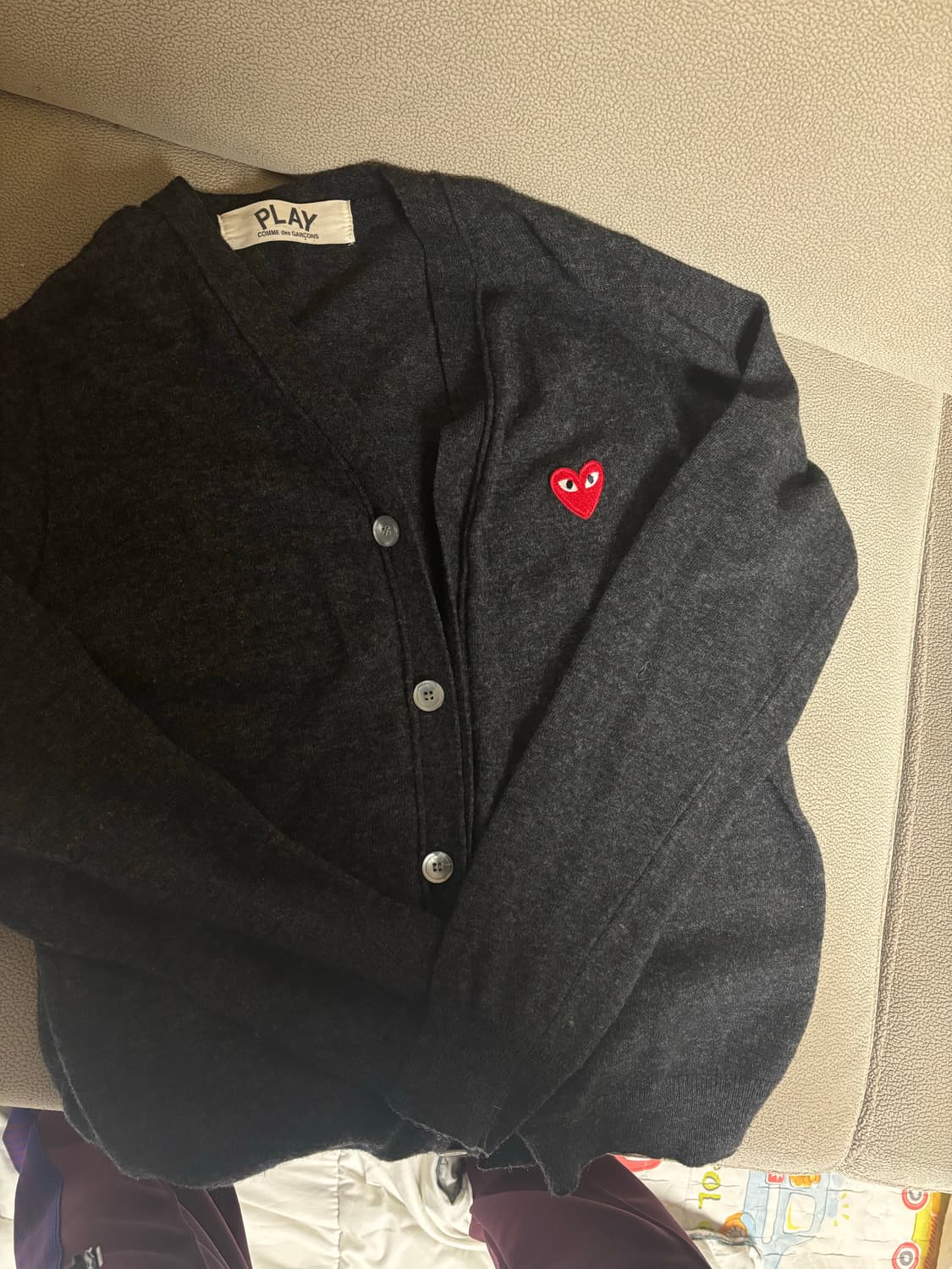 PLAY 꼼데가르송 가디건 상품이미지1