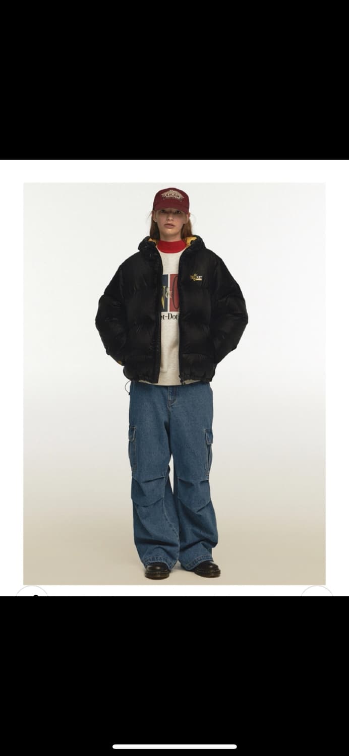 테켓 덕다운 점퍼 블랙 (L) 상품이미지6