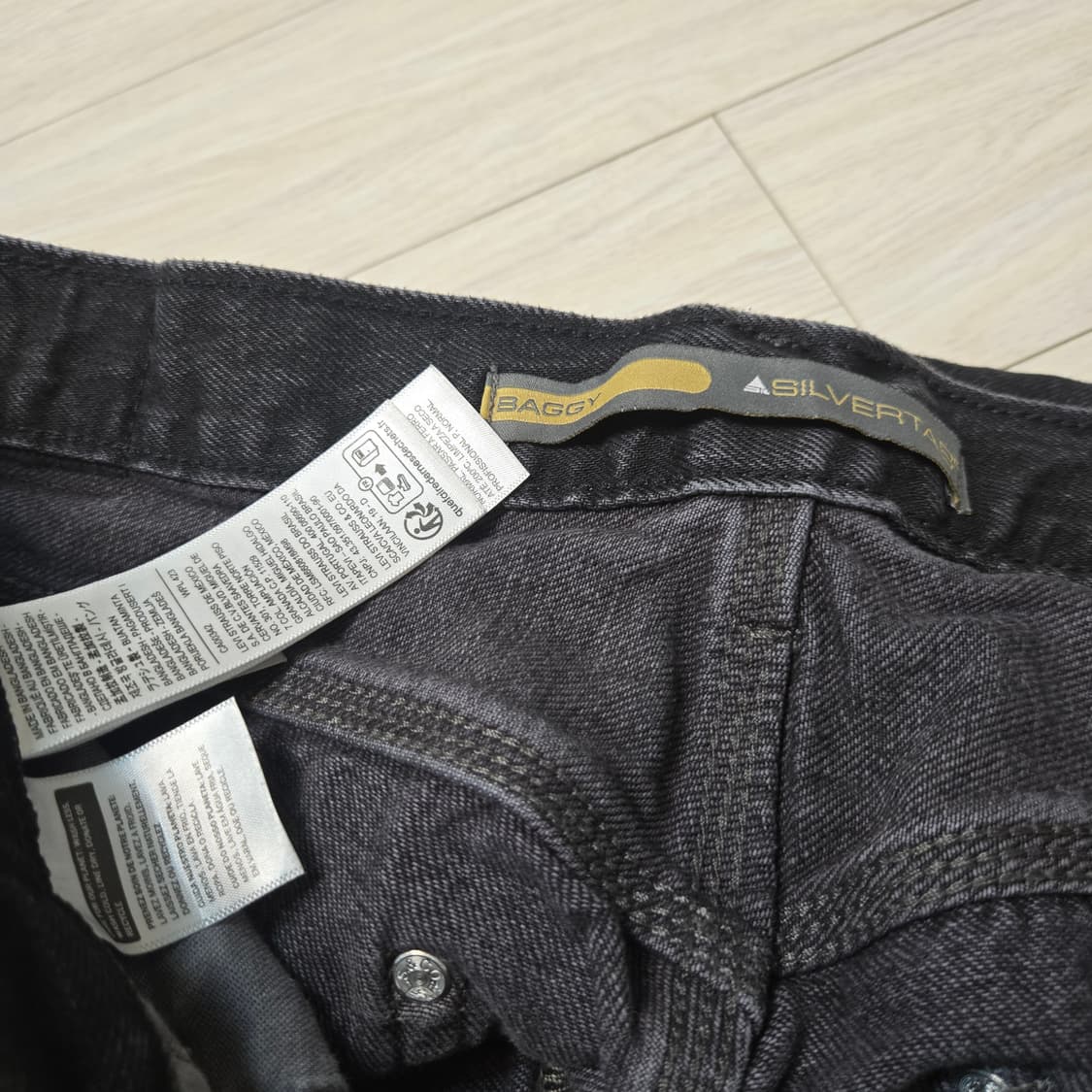 리바이스 실버탭 배기 데님 W34 L32 상품이미지4