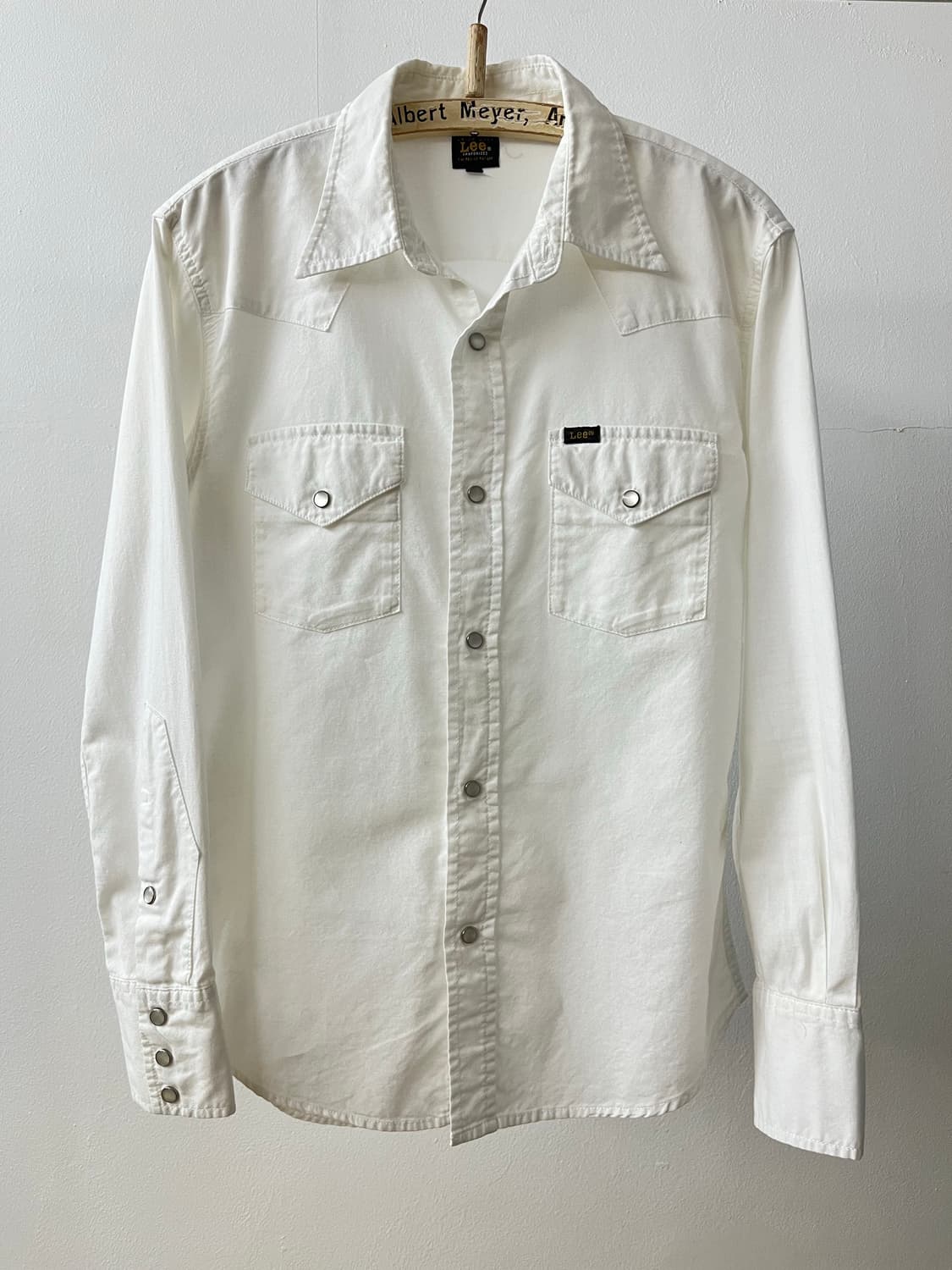 Lee 웨스턴 셔츠 화이트 상품이미지2