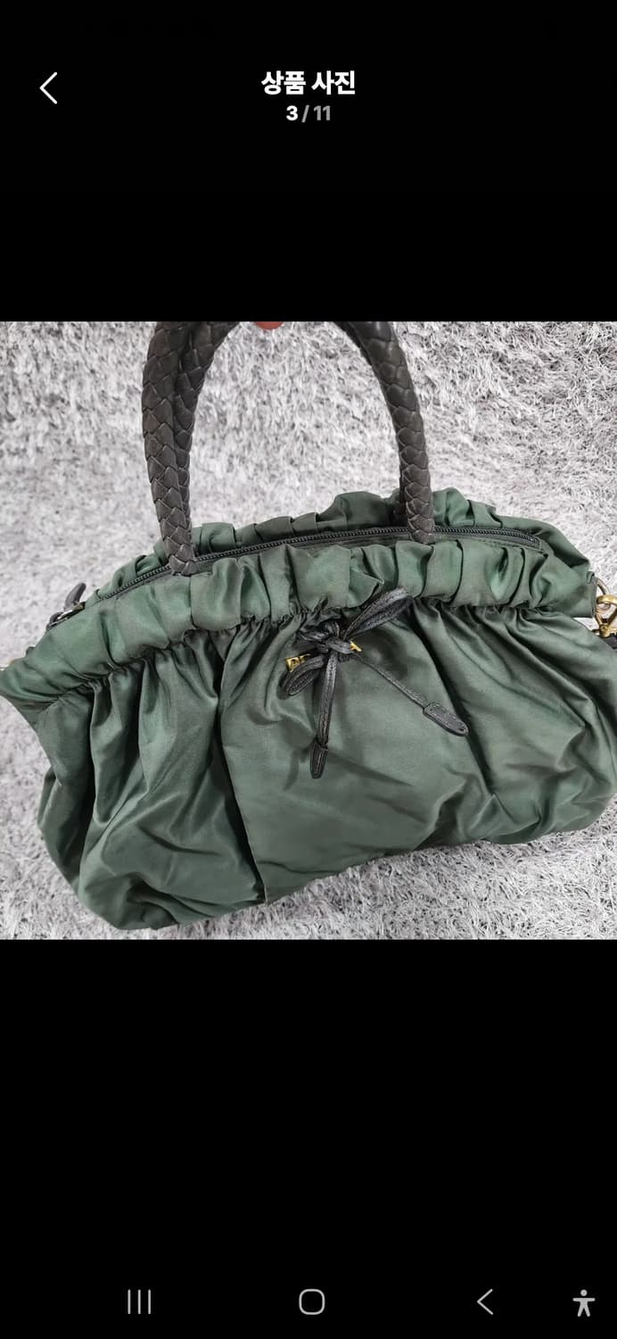 프라다 나일론 리본 토트백 숄더백 상품이미지3